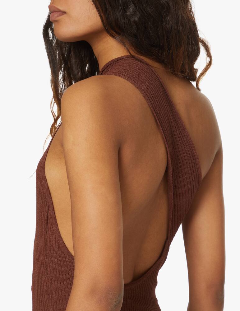 rinascente Aeron Martina midi dress - brown