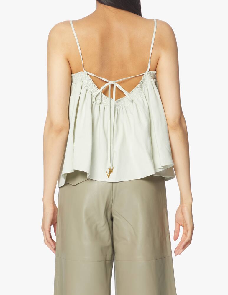 rinascente Aeron Cathleen cropped top - green