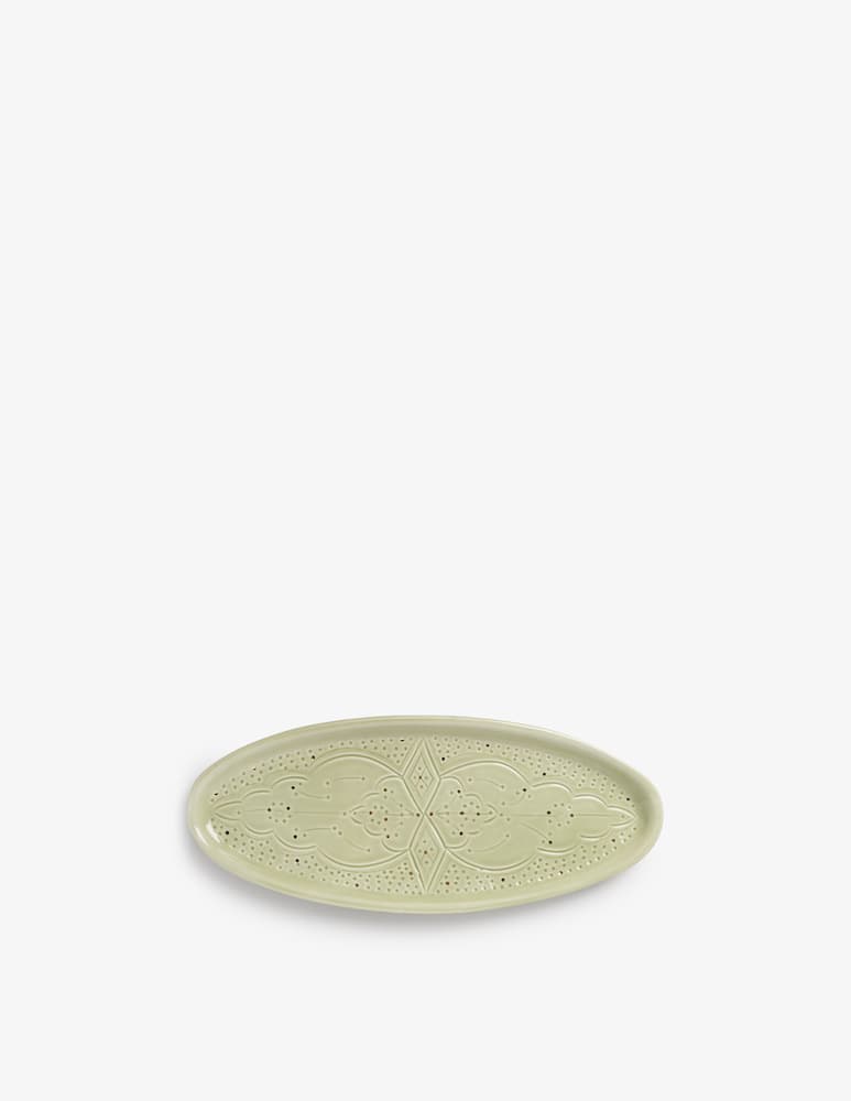 Chabi Chic Vassoio Engraved Ovale - immagine 1 Chabi Chic Vassoio Engraved Ovale - immagine 1
