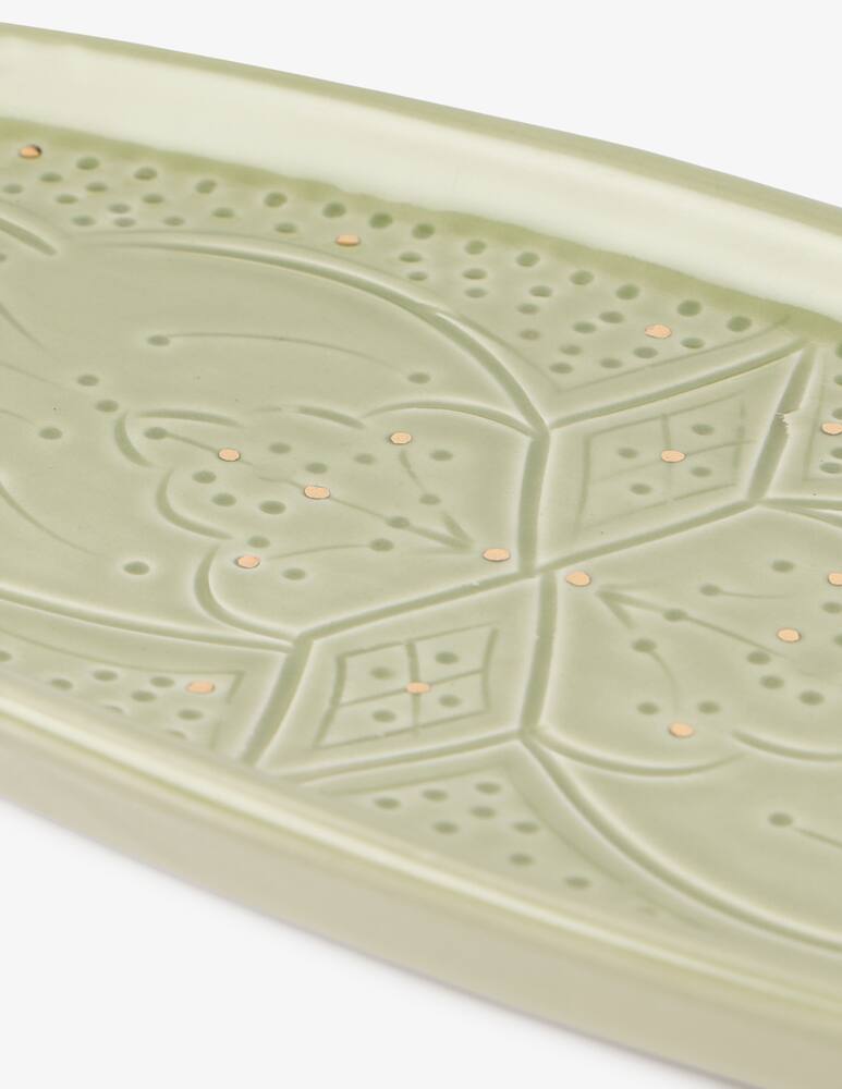 rinascente Chabi Chic Engraved Vassoio Ovale