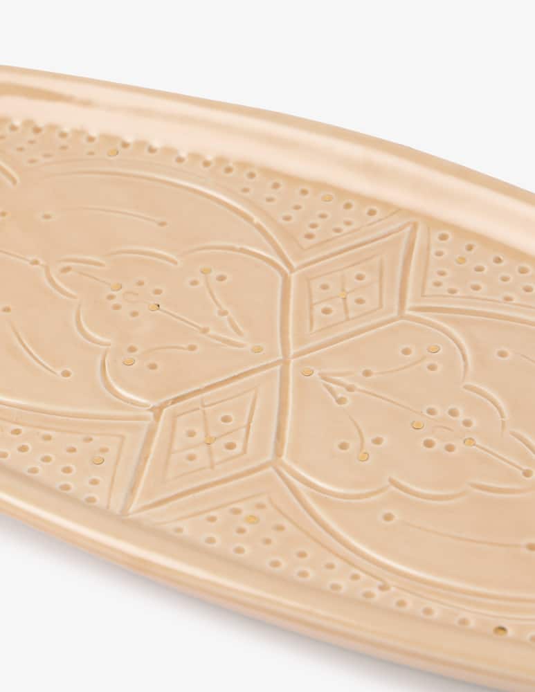 rinascente Chabi Chic Engraved Vassoio Ovale