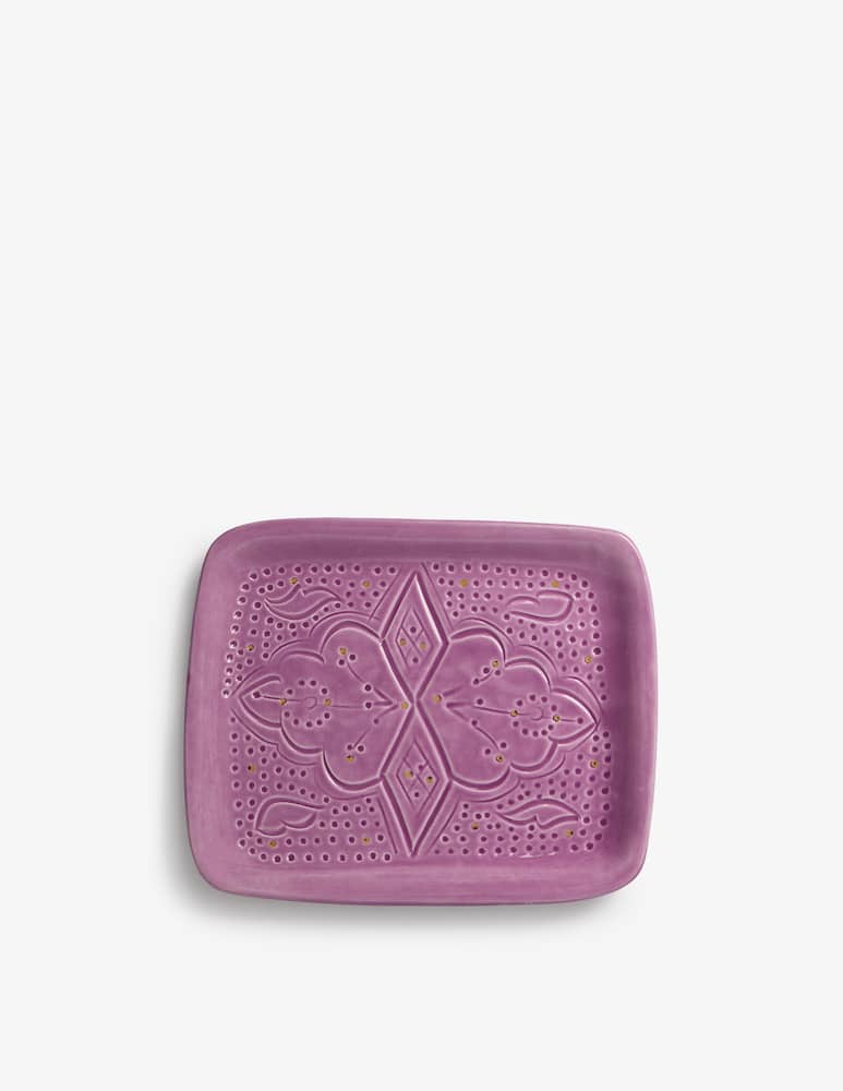 rinascente Chabi Chic Engraved Vassoio Rettangolare