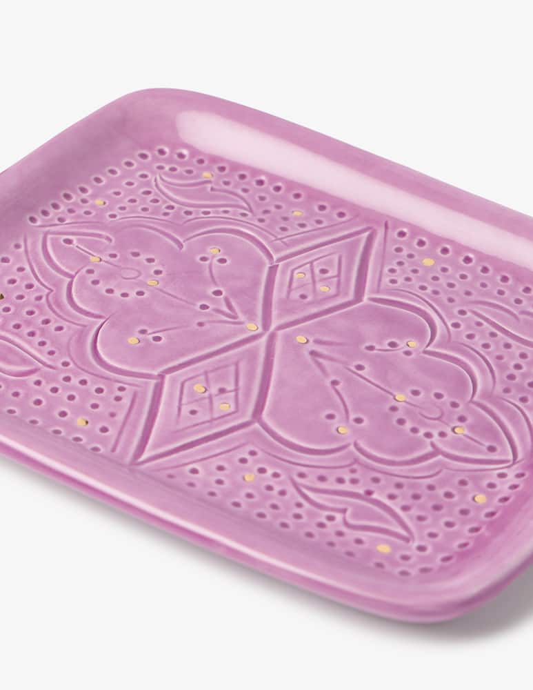 rinascente Chabi Chic Engraved Vassoio Rettangolare