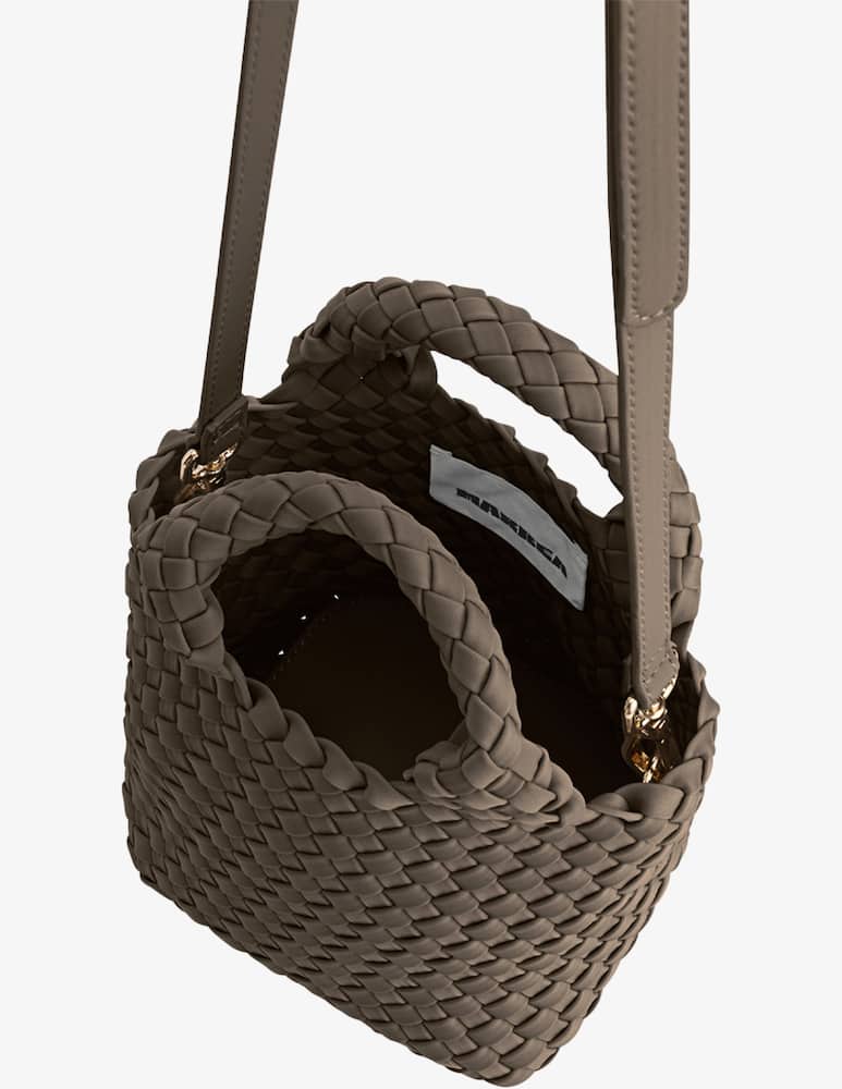 rinascente Marrea Mini woven handbag