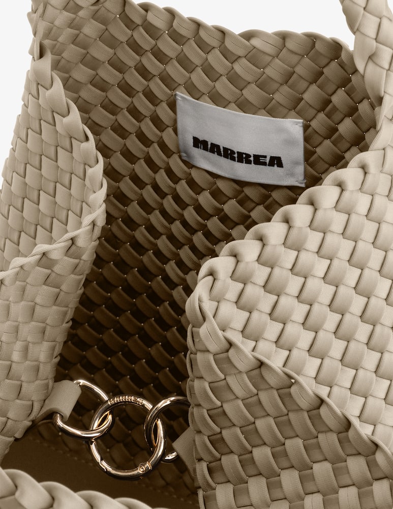 rinascente Marrea Large woven tote bag