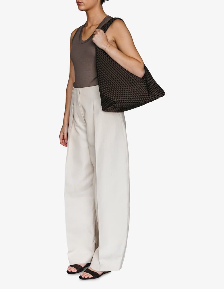 rinascente Marrea Woven shoulder bag large