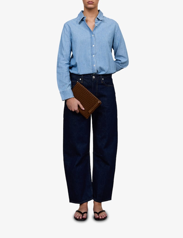 rinascente Marrea Clutch intrecciata