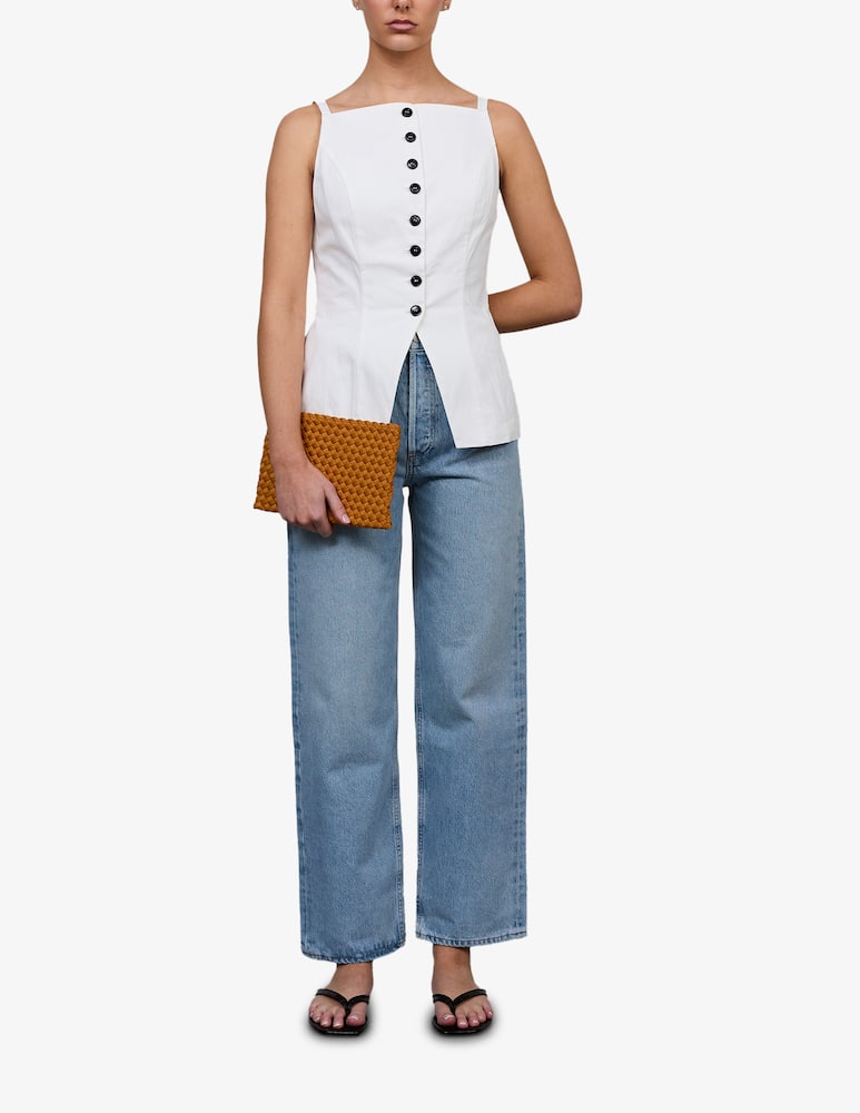 rinascente Marrea Clutch intrecciata