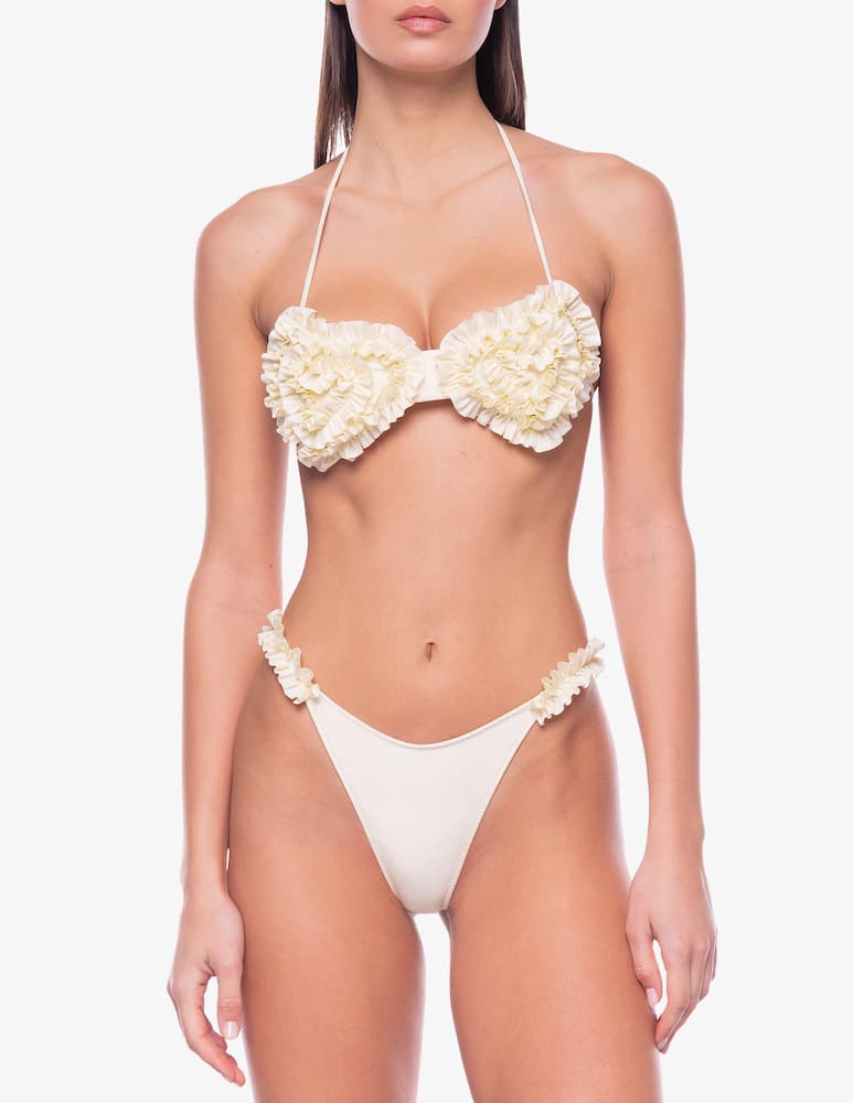 rinascente Bikini Lovers Bikini triangolo Viola con rouches set