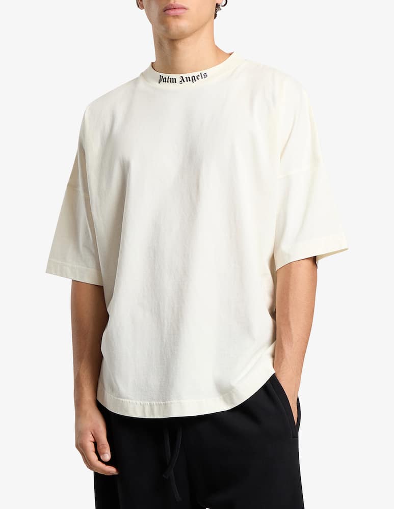 rinascente Palm Angels Logo over t-shirt