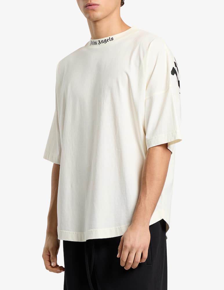 rinascente Palm Angels Logo over t-shirt