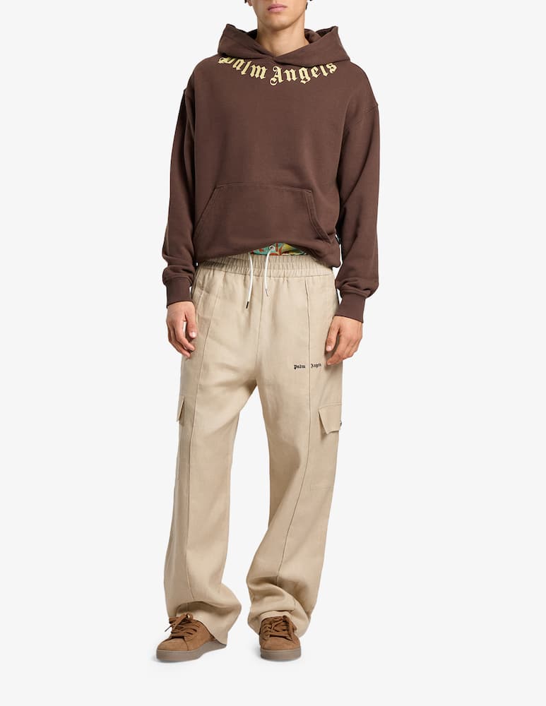 Palm Angels Neck logo regular hoodie - picture 2 Palm Angels Neck logo regular hoodie - picture 2