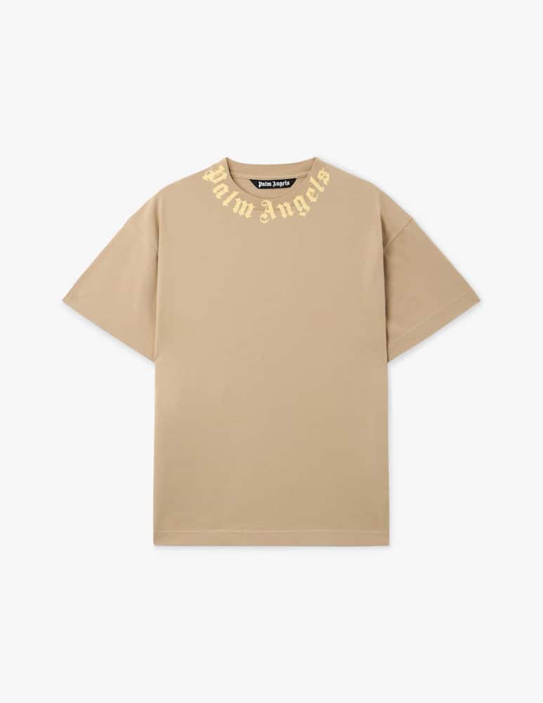 Palm Angels Neck logo regular t-shirt - picture 6 Palm Angels Neck logo regular t-shirt - picture 6