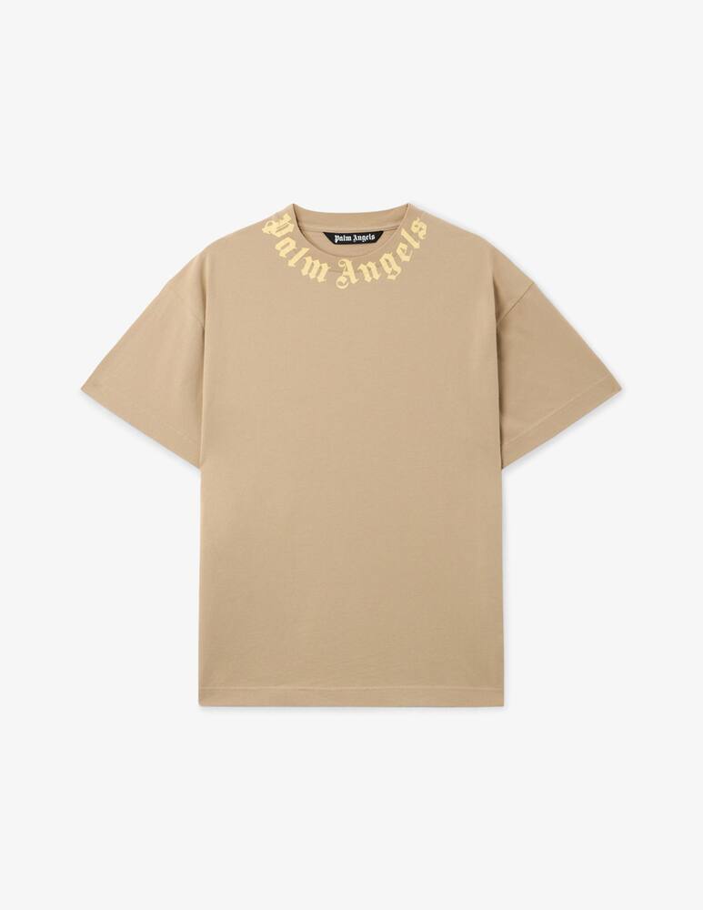 rinascente Palm Angels Neck logo regular t-shirt