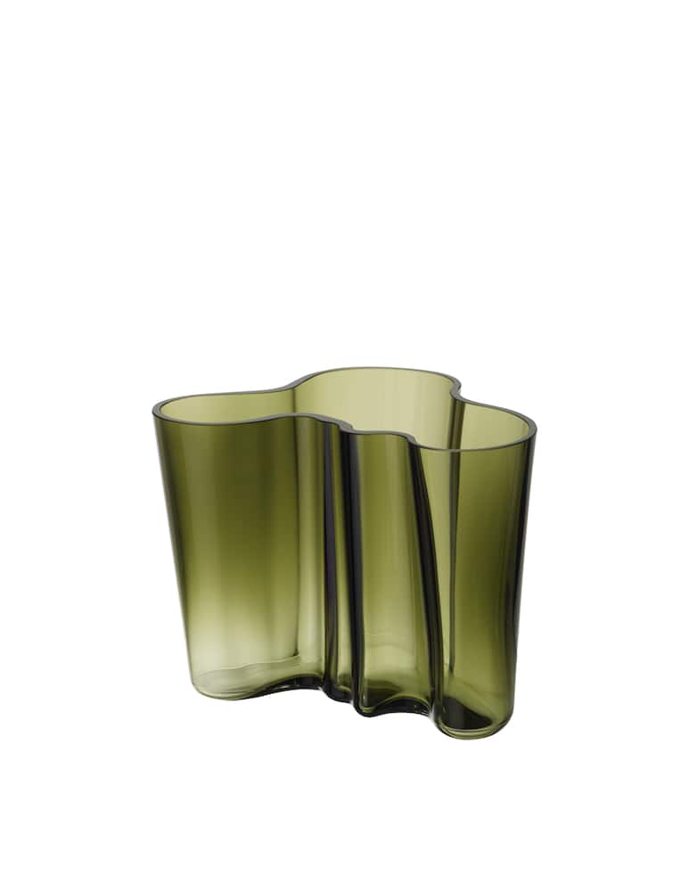 rinascente Iittala Alvar Aalto vase 160mm - green