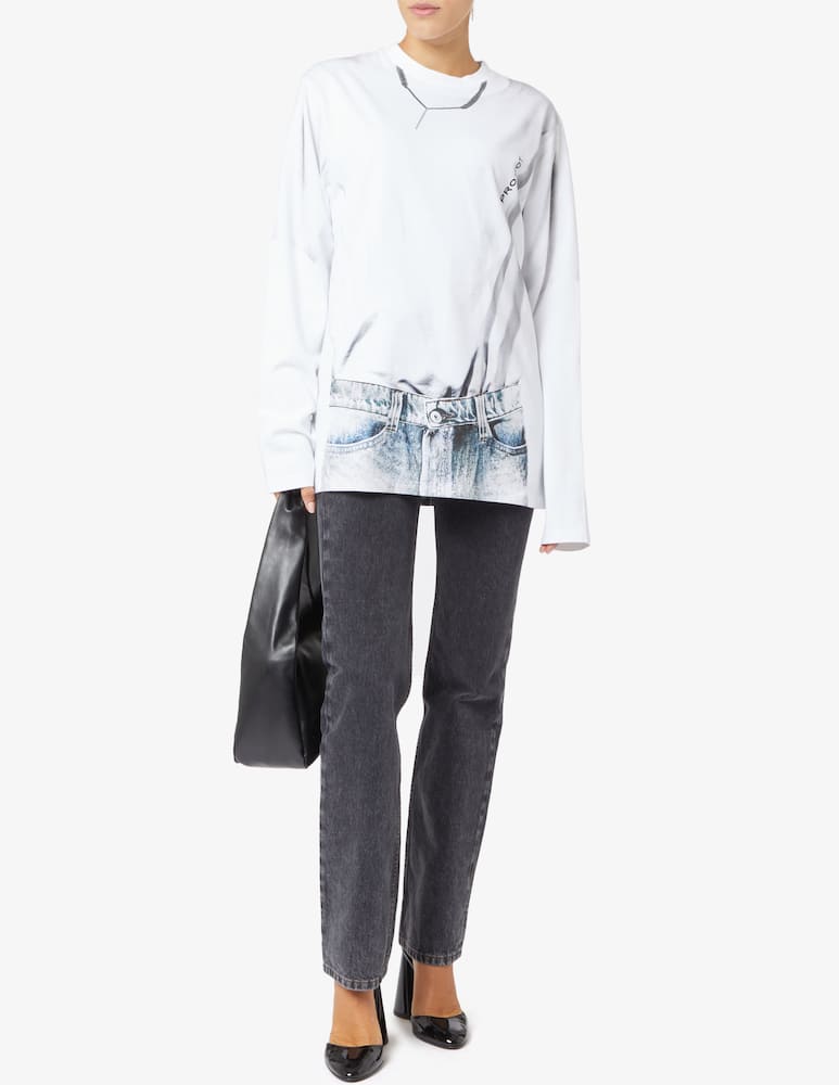 rinascente Y/Project Trompe loeil long sleeve t-shirt