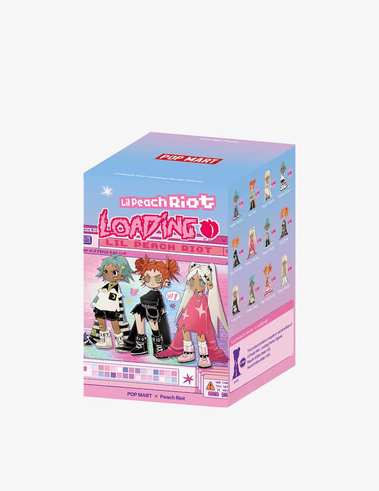 rinascente Pop Mart PEACH RIOT Lil Peach Riot Loading! Series Figures Blind Box