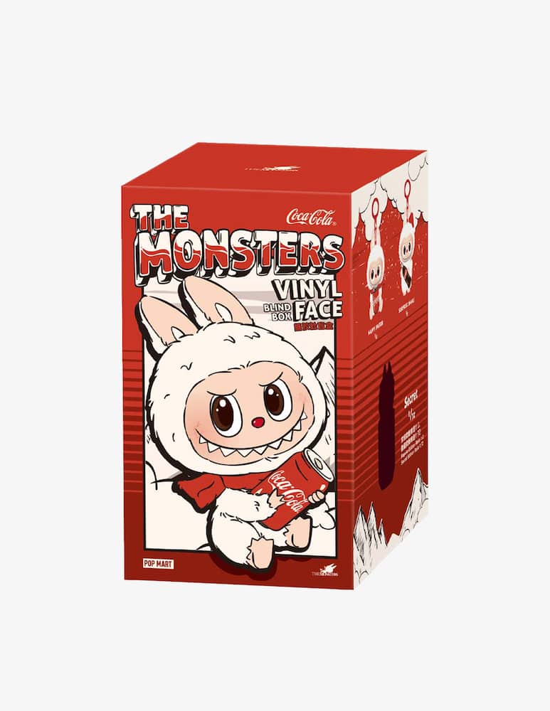 rinascente Pop Mart LABUBU THE MONSTERS COCACOLA SERIESVinylFace Plush Blind Box