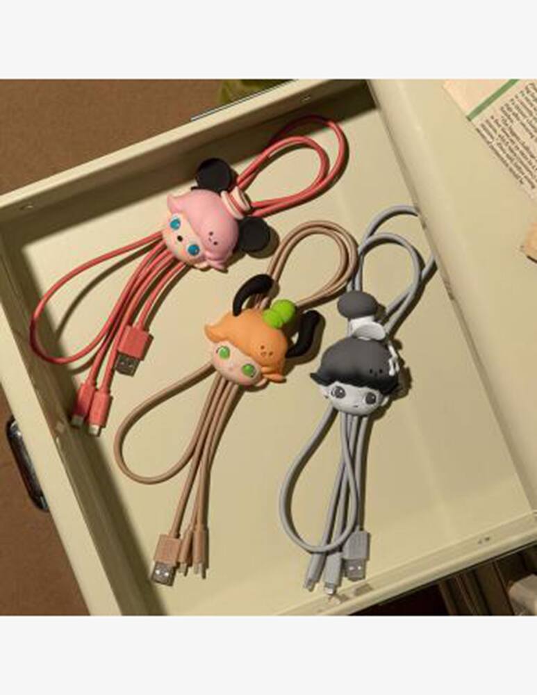 rinascente Pop Mart DIMOO WORLD x DISNEY Series-2 in 1 Cable Blind Box