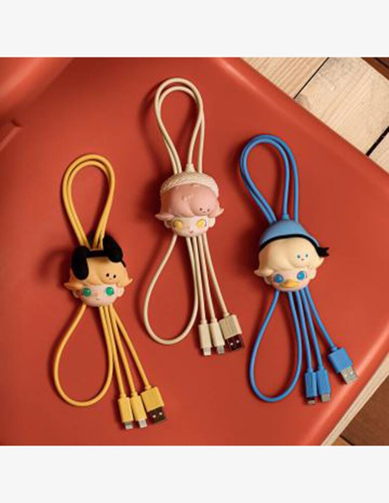 rinascente Pop Mart DIMOO WORLD x DISNEY Series-2 in 1 Cable Blind Box