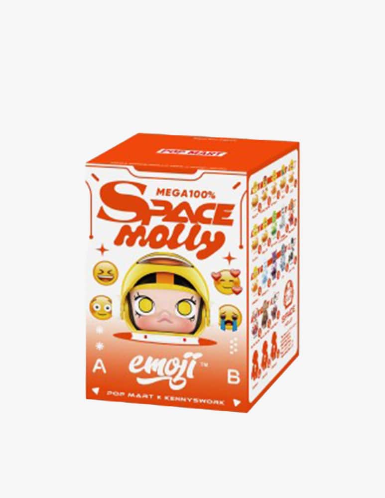 rinascente Pop Mart MEGA SPACE MOLLY 100% x emoji Series