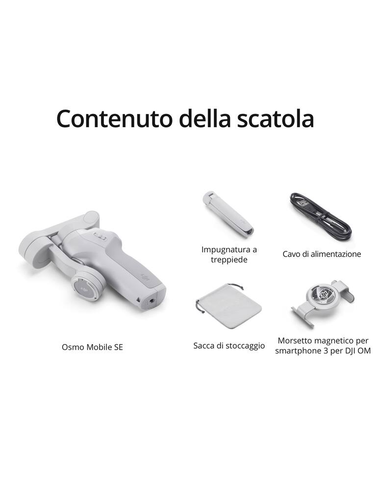 rinascente DJI Dji Osmo Mobile Se Stabilizzatore