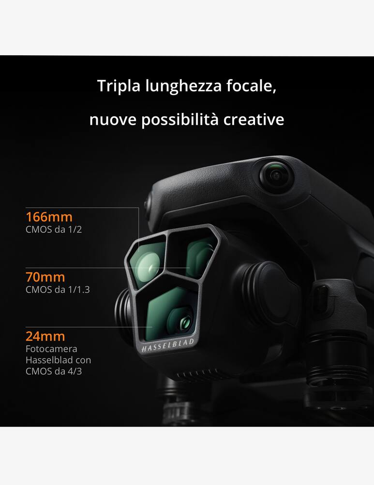 rinascente DJI DJI Mavic 3 Pro (DJI RC) Drone Con Fotocamera