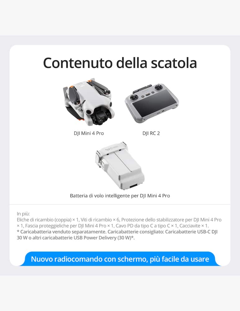 DJI Drone DJI Mini 4 Pro (RC 2) - immagine 3