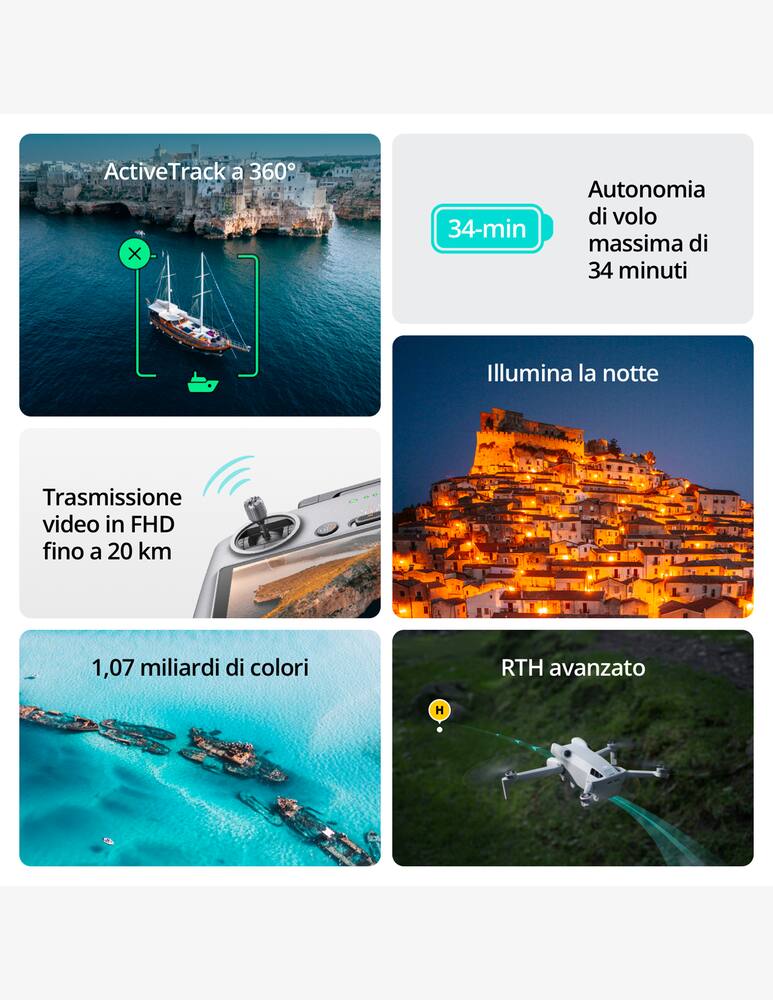 rinascente DJI Mini 4 Pro Fly More Combo (RC 2)