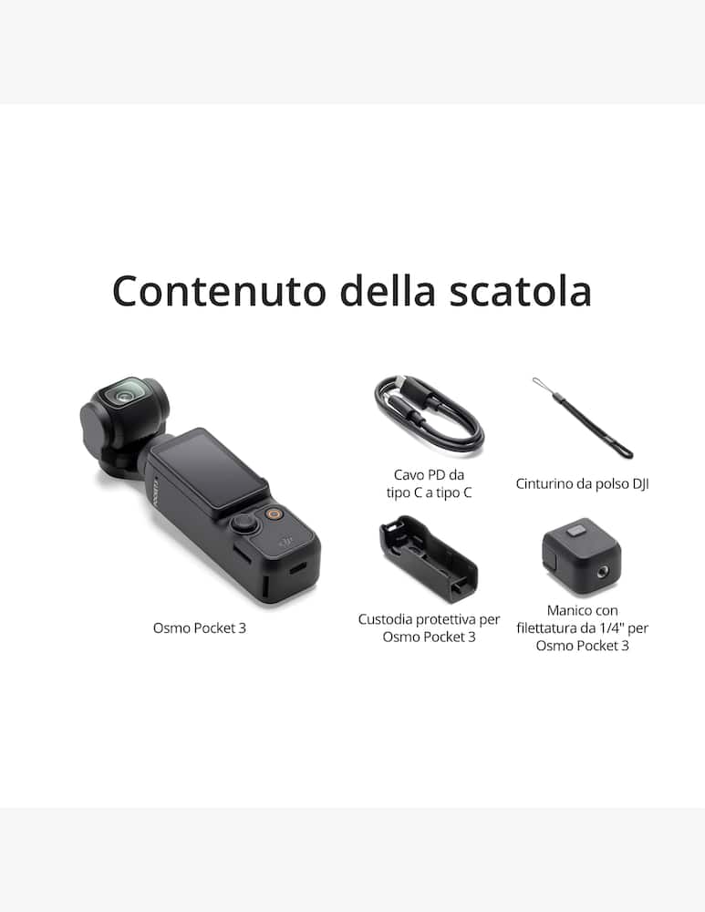DJI Fotocamera tascabile DJI Osmo Pocket 3 - immagine 6