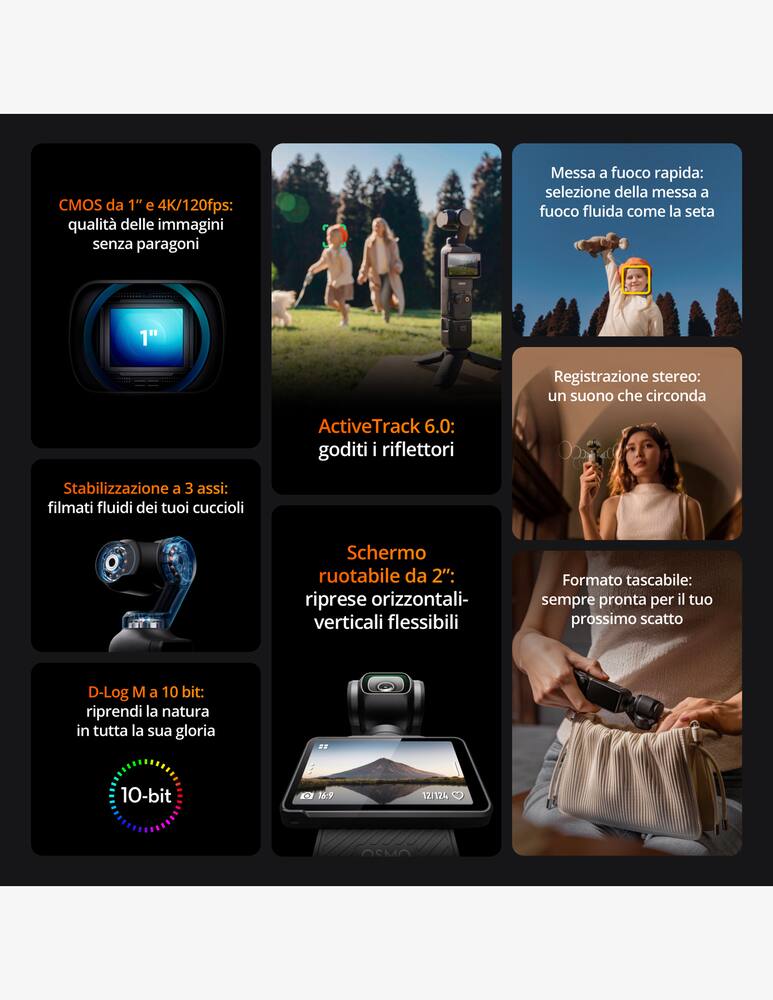 rinascente DJI Osmo Pocket 3 Creator Combo