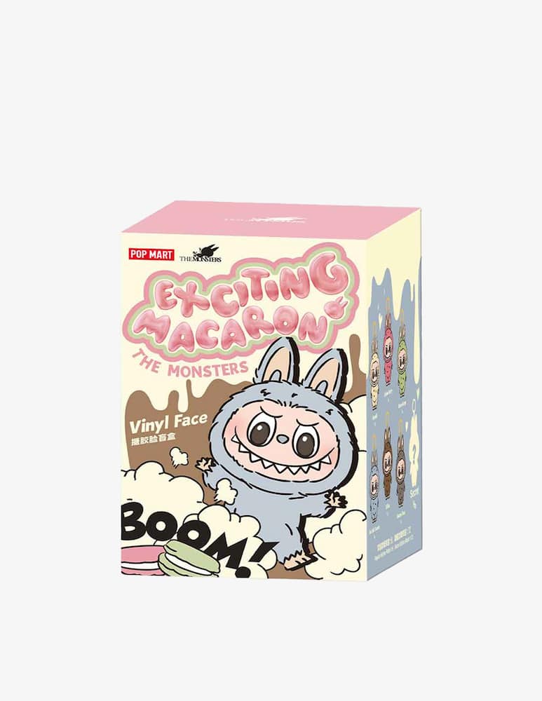 rinascente Pop Mart LABUBU THE MONSTERS - Exciting Macaron Vinyl Face Plush