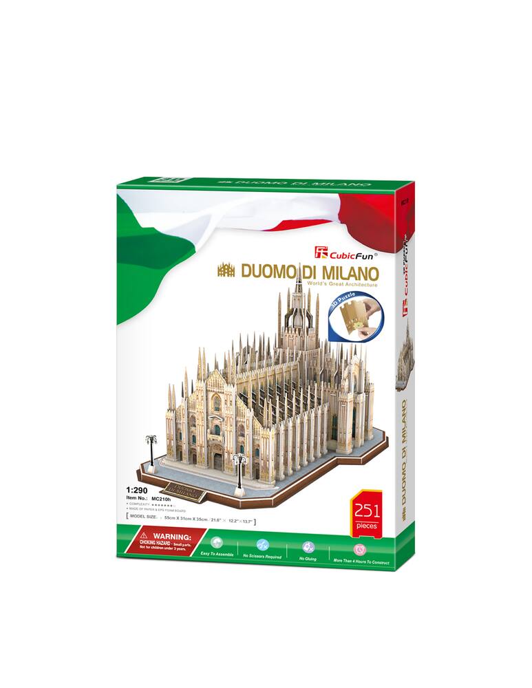 rinascente Cubic Fun 3D Monuments Duomo di Milano - Multi