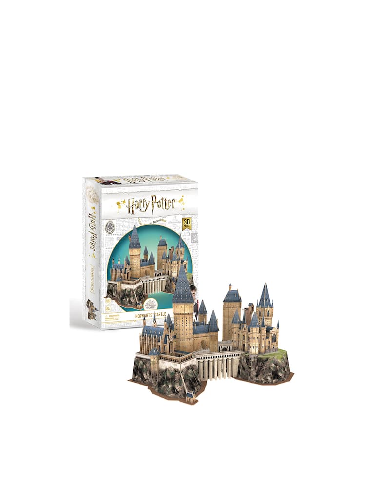 rinascente Cubic Fun Harry Potter Castello 3D - Multicolor