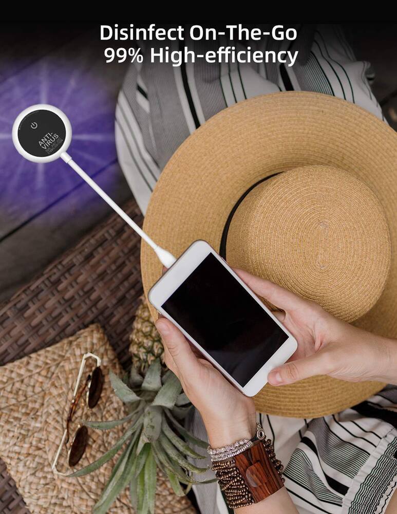 rinascente Pout Minisun 2 Mini Sterilizzatore Iphone - Bianco