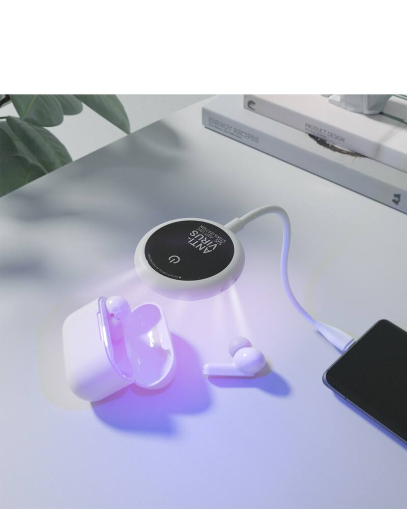 rinascente Pout Minisun 2 Mini Sterilizzatore Iphone - Bianco