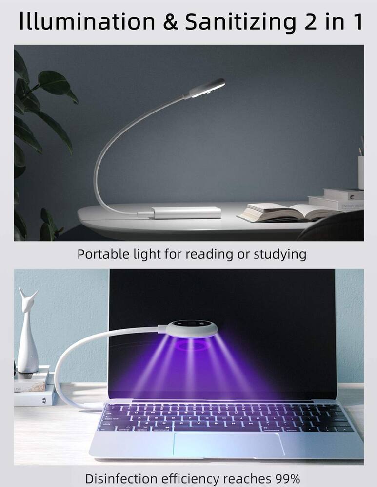 rinascente Pout Minisun 1 Laptop Steriliser - White