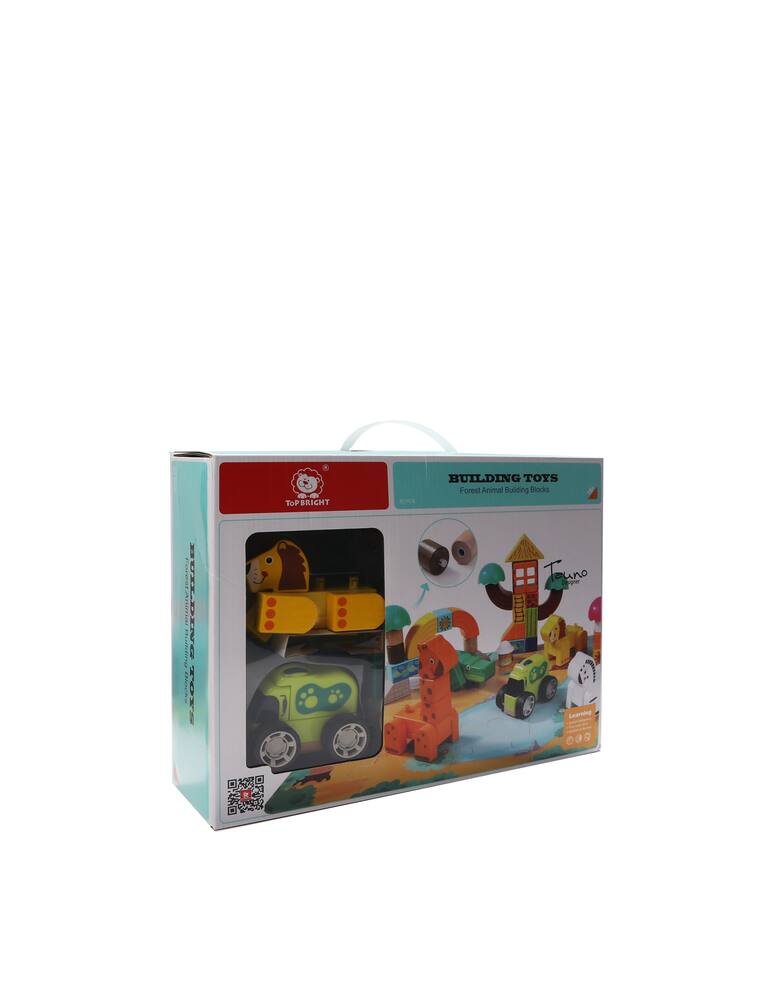 Top Bright Forest Animal Building Blocks - Multi - picture 2 Top Bright Forest Animal Building Blocks - Multi - picture 2