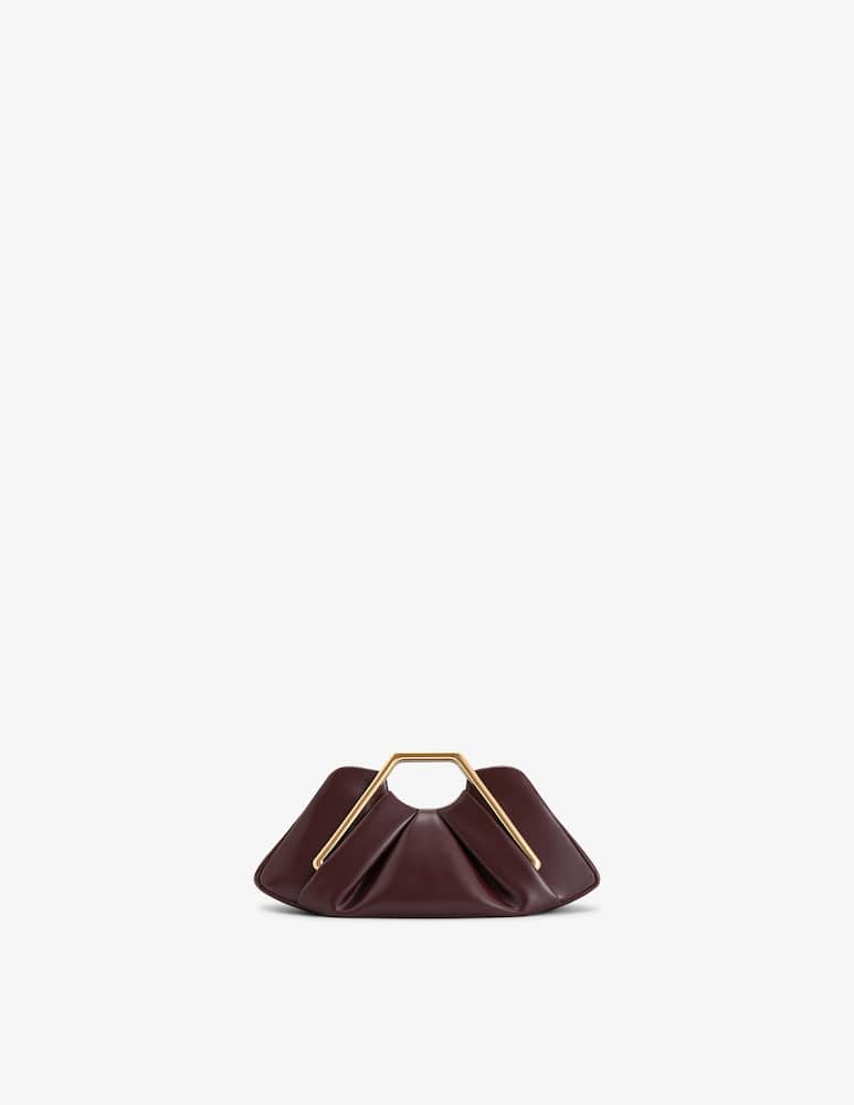 rinascente JW PEI Clutch con cornice metallica Lila