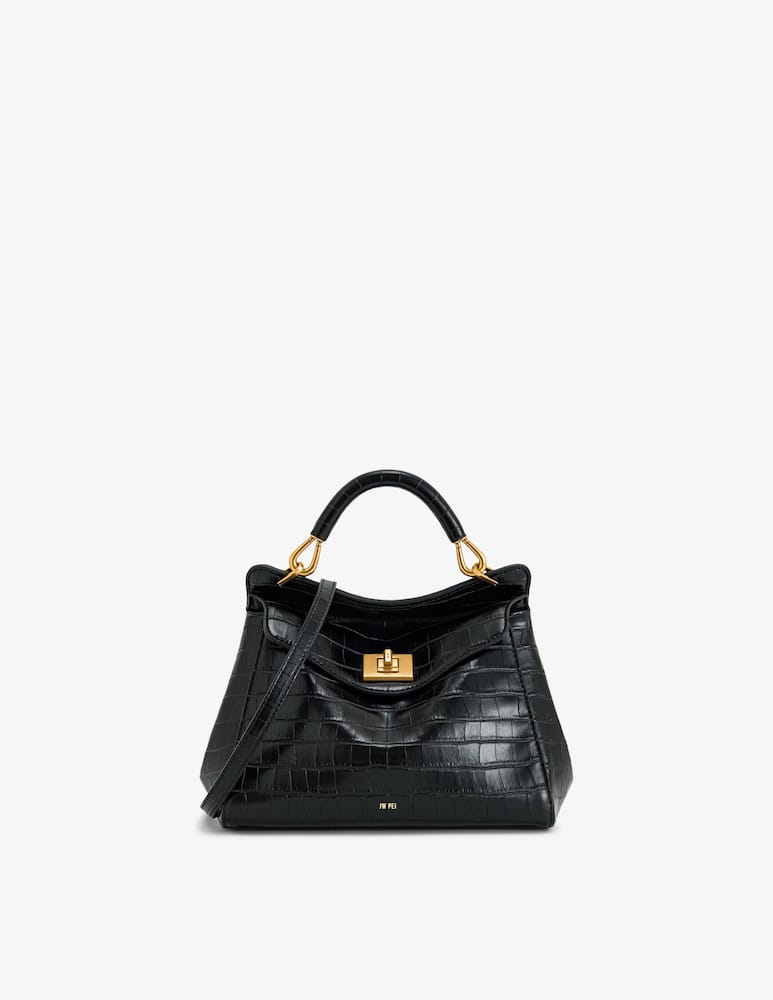 rinascente JW PEI Lucia croco handbag