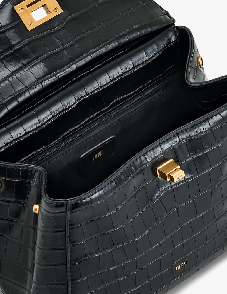 rinascente JW PEI Lucia croco handbag