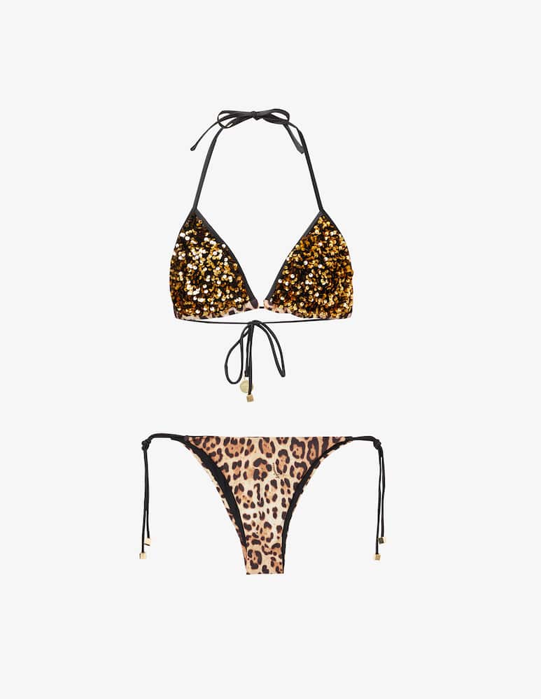 rinascente 4giveness Bikini triangolo e slip Wild shine