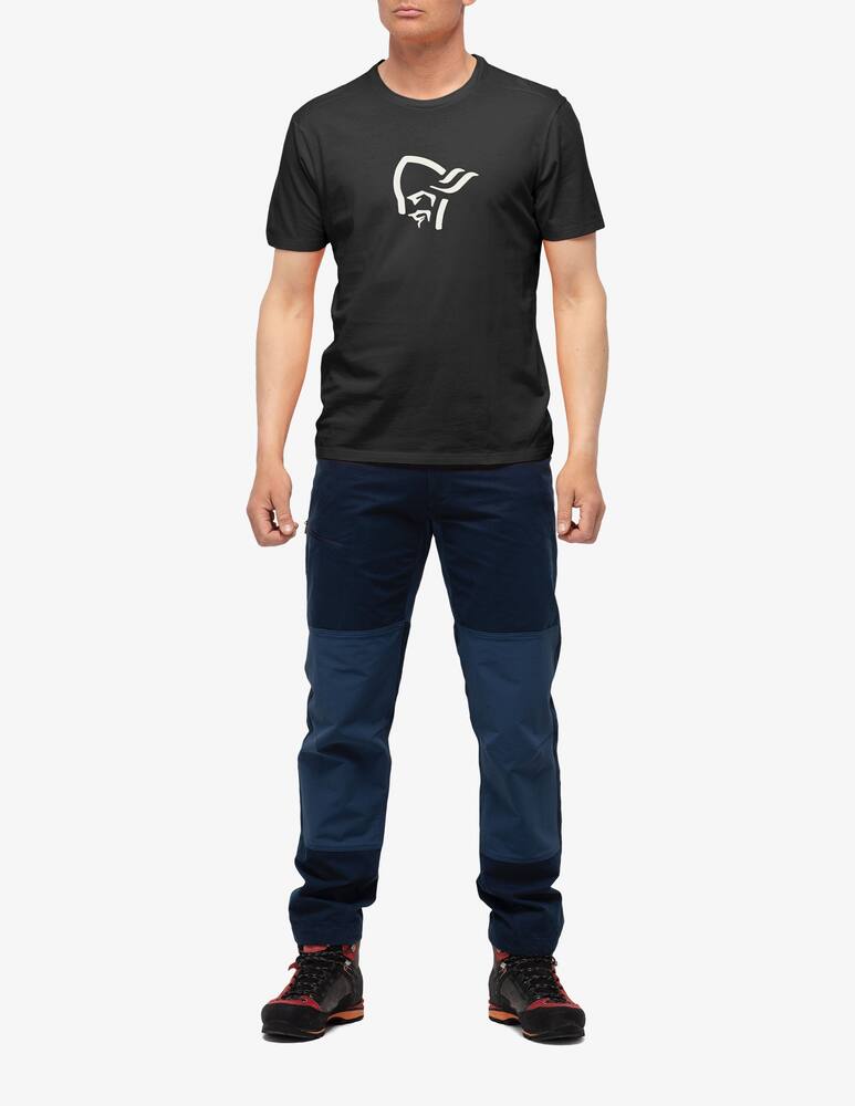 rinascente Norrøna T-shirt cotone con stampa vichingo