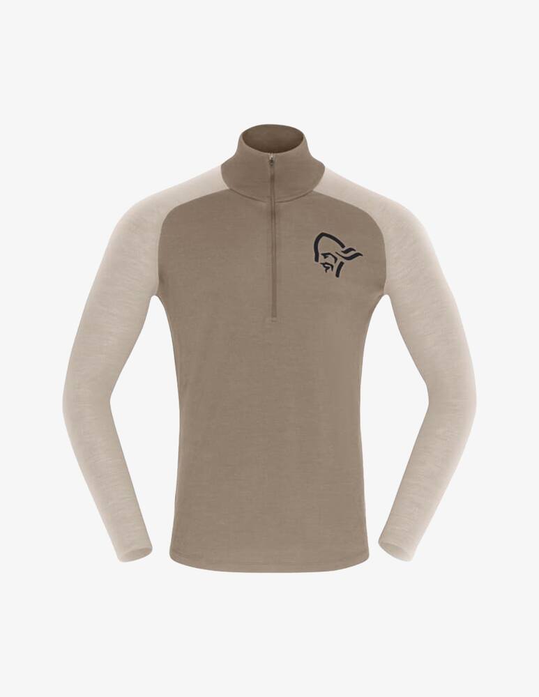 rinascente Norrøna Maglia zip collo alto Lana