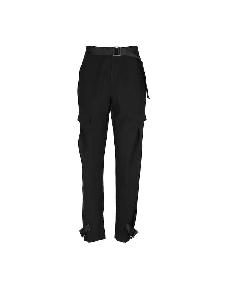 rinascente Holzweiler Skunk trousers with pockets and belt