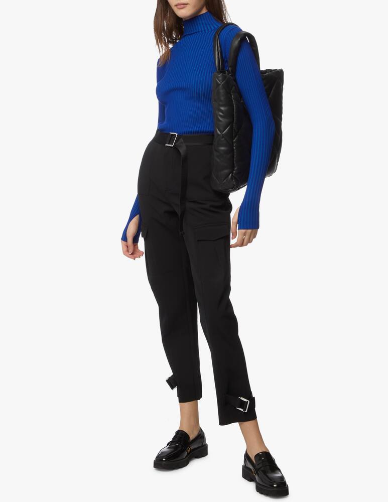 rinascente Holzweiler Skunk trousers with pockets and belt