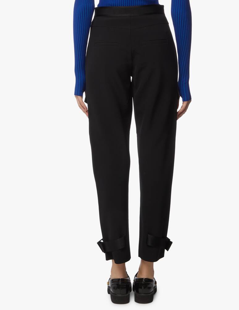 rinascente Holzweiler Skunk trousers with pockets and belt