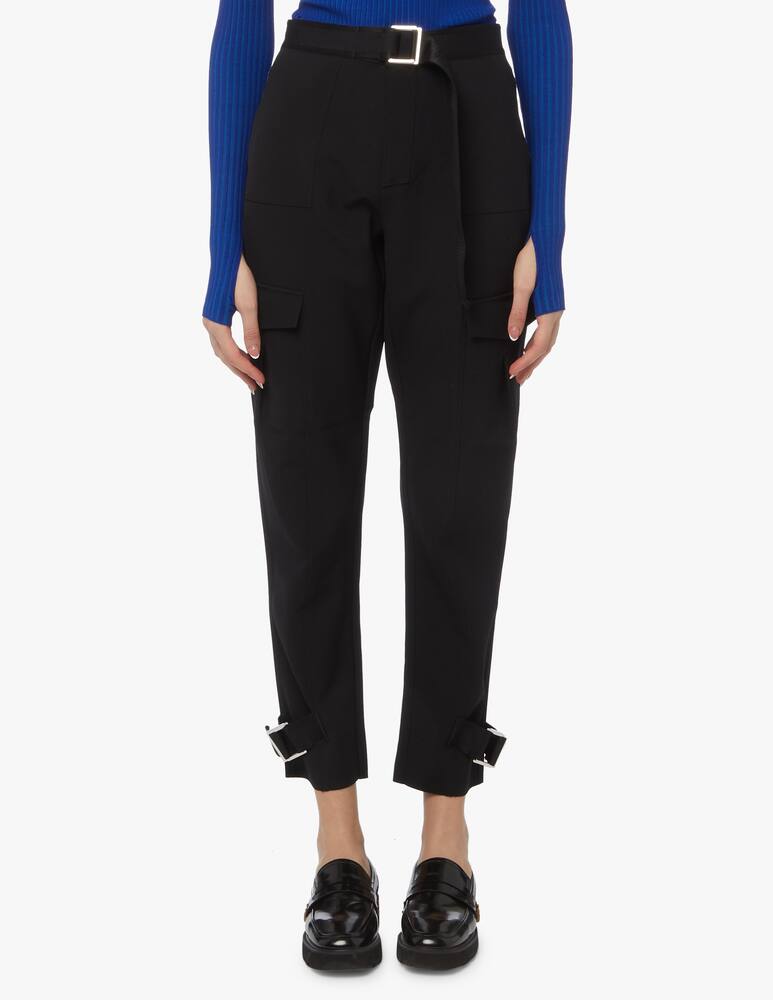 rinascente Holzweiler Skunk trousers with pockets and belt