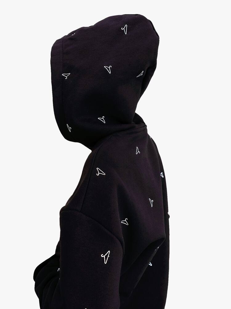 rinascente Holzweiler Felpa Rainbow con cappuccio e logo