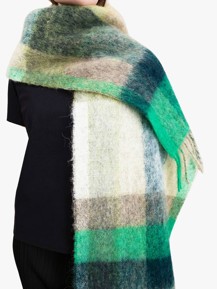 rinascente Holzweiler Sciarpa Fresia stampa Check 